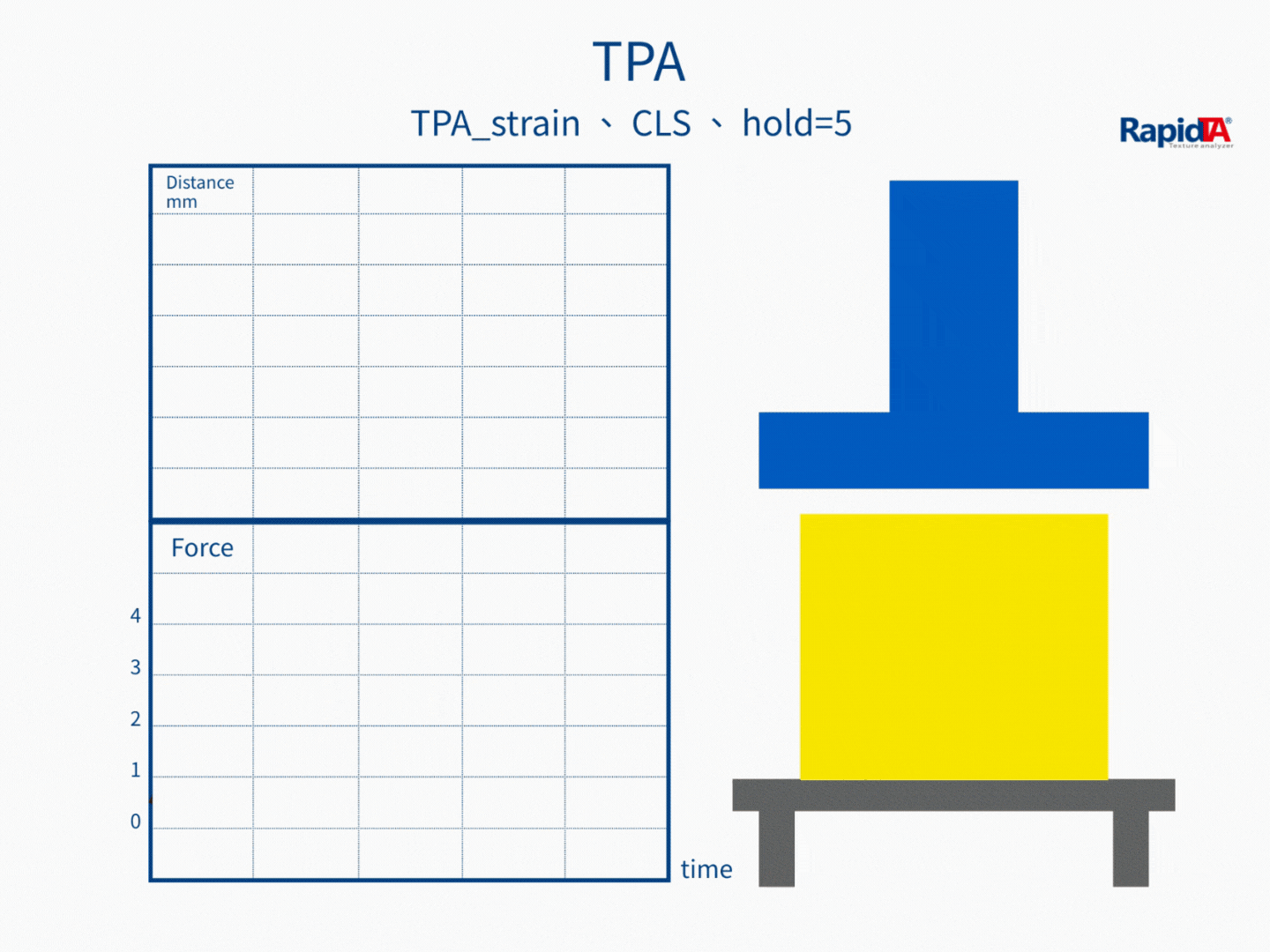TPA 全質構分析 — 測試動作示意動畫