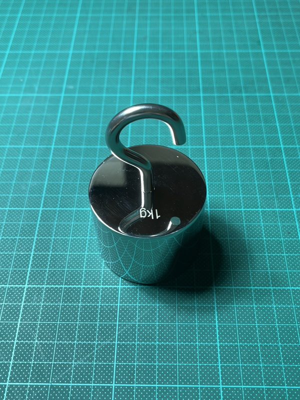 1kg不鏽鋼有勾砝碼